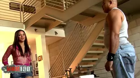 Little latin bimbo girl fucked by monster cock