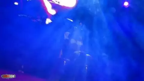 Slut black babe dancing and stripping in public