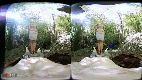 Outdoor 3d virtual reality fuck with french milf Charlie