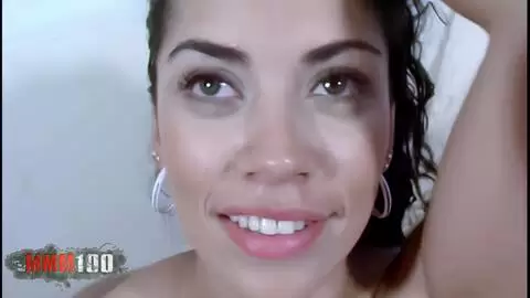 Emilce, young latina gets fucked hard ! 
