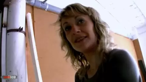 Skinny french slut Evy Sky fucked in her tight asshole for money