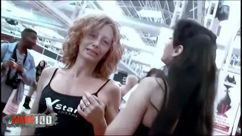 The girls of the Erotico de Barcelona Film Festival in 2006