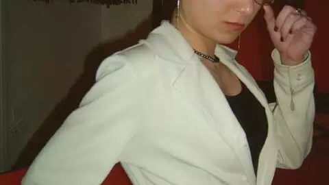 Pretty teen brunette Julie removing clothes 