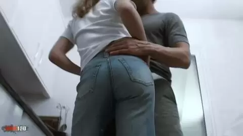 Lady Margaux's Kitchen Ass Adventure with Jorge Fernandez