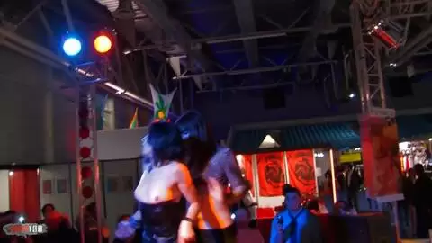 Public Show with Allya et Angie Kiss at Prova 2008
