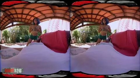3D virtual reality video with the young Spanish Susy Blue